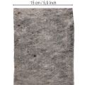 Tweekleurige scharnier voor potten van wolvilt, grijs/zwart, 15 cm x 5 m | Floristik24.nl