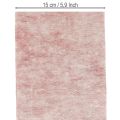 Viltlint, 100% wol, tweekleurig, als pannenlap, viltlint wit/rood, 15 cm x 5 m | Floristik24.nl