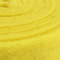 Floristik24 Vilten lint geel deco lint vilt 7,5cm 5m