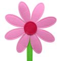 Floristik24 Vilt bloem roze 87cm