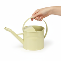 Decoratieve metalen gieter, groen/geel, klein, 28x13x17 cm, 1,25 liter, vintage look, balkondecoratie | Floristik24.nl