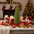 Kunstmatige groene kerstboom voor winterdecoratie, 70 cm | Floristik24.nl