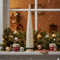 Kunstmatige decoratieve kerstboom, tafelkerstboom, 60 cm | Floristik24.nl