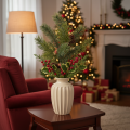 Kunstmatige kersttak, decoratieve tak met dennenappels | Floristik24.nl
