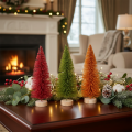 Kunstkerstboom, decoratieve boom voor tafeldecoratie, 31 cm, 3 stuks | Floristik24.nl