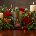 Glazen theelichthouders voor tafeldecoratie, 23 cm | Floristik24.nl