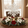 Grote decoratieve sneeuwvlok, hangende decoratie, 30 cm | Floristik24.nl