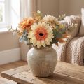 Kunstbloem gerbera kunstbloem abrikoos Ø11cm L50cm | Floristik24.nl