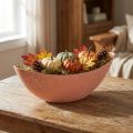 Kom Plastic Licht Oranje 39cm x 13cm H13cm | Floristik24.nl