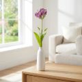 Kunstbloem papegaaitulp kunstdecoratietulp paars 63cm | Floristik24.nl