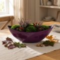 Plantenboot sierschaal paars 38,5 cm×12,5 cm×13 cm | Floristik24.nl