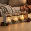 Rustieke glazen containerset