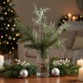 Kunstvaren tak varendecoratie glitter winterdecoratie 70cm | Floristik24.nl