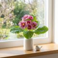Sleutelbloemen Kunstbloemen Sleutelbloemen Roze H25cm | Floristik24.nl