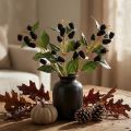 Hoogwaardige decoratieve tak met moerbeivruchten voor stijlvolle arrangementen | Floristik24.nl