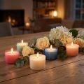 Colorlights theelichten pastel assorti brandduur 8u 40 stuks | Floristik24.nl