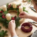 Aluminiumdraad Ø2mm, 60m, 500g, Bordeauxkleur - Veelzijdige knutseldraad voor decoratie en doe-het-zelfprojecten | Floristik24.nl