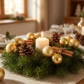 Mini kerstballen glas goud Ø2,5cm 22 stuks | Floristik24.nl