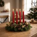 Taper Candles Rode Kaarsen Kaars Decoratie Kerstmis Ø21/170mm 6 Stuks | Floristik24.nl