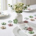 Strooidecoratie houten bloemen tafeldecoratie gekleurd 2 motieven Ø3cm 24 st | Floristik24.nl