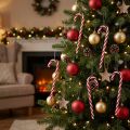 Kerstboomdecoratie snoepriet 18cm 12st | Floristik24.nl
