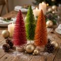 Kunstkerstboom, decoratieve boom voor tafeldecoratie, 31 cm, 3 stuks | Floristik24.nl