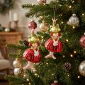 Kikkerprinses, kerstboomversieringen, sprookjesversieringen, boomhangers, echt glas H14cm 2st | Floristik24.nl