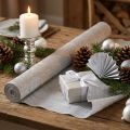 Bloemist crêpepapier zilver 50x250cm | Floristik24.nl