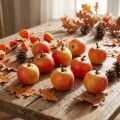 Kunstmatige Fruit Decoratieve Appels Cox Sinaasappel 3,5cm 24 Stuks Strooi Decoratie Herfstdecoratie | Floristik24.nl