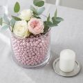 Schitterende decoratieve kralen 4mm - 8mm, roze kleikorrels, 1 liter | Floristik24.nl