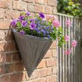 Hangpot grijs Bloempot voor hanglamp 30×17cm | Floristik24.nl