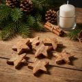Kokossterdecoratie naturel Kerstdecoratie naturel 5,5-7cm 30 st | Floristik24.nl