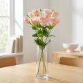 Kunstbloemen Eustoma Lisianthus roze 52 cm 5 stuks | Floristik24.nl
