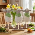 Paasdecoratie schapen tafeldecoratie Paasdecoratie figuren 37cm 3 st | Floristik24.nl