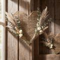 Hart Jute Naturel Voor Droogbloemen 35cm 4st | Floristik24.nl
