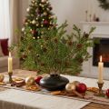 Kunstmatige dennentakken met kegels 48cm – Kerstdecoratie, dennentakken 3 stuks, groen | Floristik24.nl