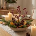 Eucalyptus takken rood gematteerd natuurlijke decoratie exotisch 25 stuks | Floristik24.nl