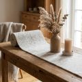 Vilten lint grijs 15cm 5m | Floristik24.nl