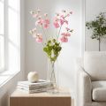 Kunstbloemen pronkerwten roze op lange steel 74cm 2st | Floristik24.nl