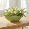 Decoratieve kom lichtgroen 55,5cm x 14cm H17,5cm 1 stuk | Floristik24.nl