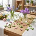 Mini houten kattenbakdecoratie 2cm pastel assorti 144 st | Floristik24.nl