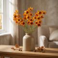Kunstbloemen Cosmea Oranje sieradenmandje H51cm 3 st | Floristik24.nl