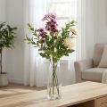 Kunstbloemen Kunstasters Zijden Bloemen Paars 80cm | Floristik24.nl