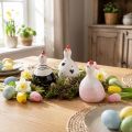 Decoratieve kippen Paasdecoratiefiguren kuikens 9,5cm 3 stuks | Floristik24.nl