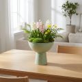 Schaal met standaard voor planten, decoratieve schaal, 25 cm | Floristik24.nl