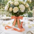 Cadeau- en decoratielint 40mm x 50m Abrikoos | Floristik24.nl