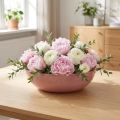Decoratieve schaal oudroze Ø30cm H9cm | Floristik24.nl