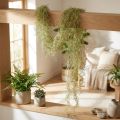 Tillandsia decoratieve hanglamp Tillandsia kunstgroen wit 180cm | Floristik24.nl