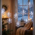 LED raamdecoratie Kerst koud