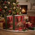 Cadeauzakjes Kerstboom rood
